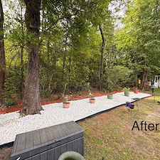 Mulch-And-Rock-Landscaping-Project 4